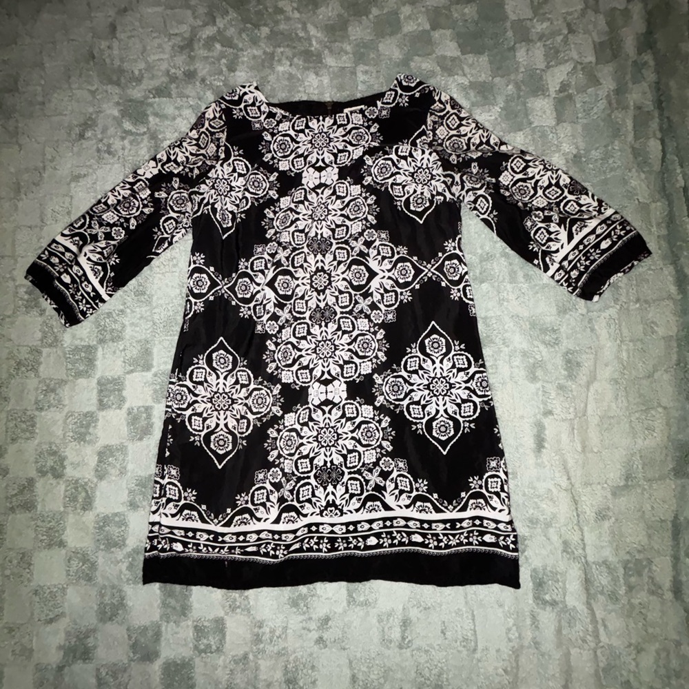 Old Navy Black and White Dress